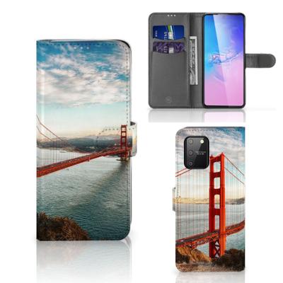 Samsung S10 Lite | Flip Cover | Golden Gate Bridge