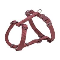 Trixie hondentuig premium h-tuig sangria rood Trixie hondentuig premium h-tuig sangria rood