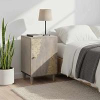 Badkamerkast Grijs 38 x 33 x 58 cm Massief Mango Hout