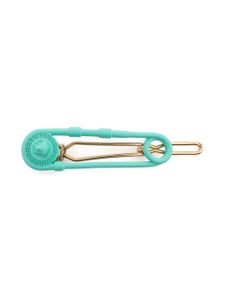 Versace Kids barrette à logo Medusa Head - Vert