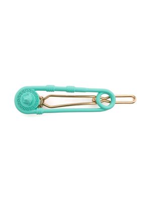 Versace Kids barrette à logo Medusa Head - Vert