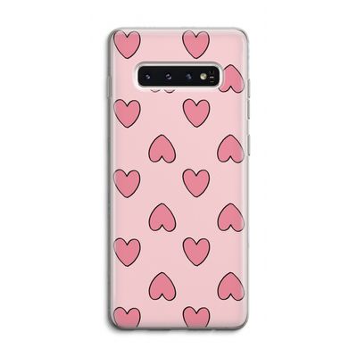 Ondersteboven verliefd: Samsung Galaxy S10 4G Transparant Hoesje