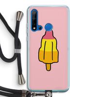 Raketijsje: Huawei P20 Lite (2019) Transparant Hoesje met koord