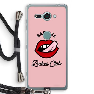 Badass Babes Club: Sony Xperia XZ2 Compact Transparant Hoesje met koord
