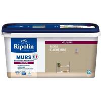 Decoratieve verf voor muren, houtwerk & radiatoren - RIPOLIN - 468811 - Kasjmierbeige - Fluweel - 2,5 L