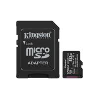 Micro SD geheugenkaart met adapter Kingston SDCS3/512GB 512 GB