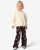 051 Kinderlegging Hartjes Zwart (zwart)