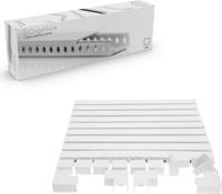 OrgaNice Kabelgoten Set - Zelfklevende organiser voor Bureau & TV - Wit OrgaNice Kabelgoten Set - Zelfklevende organiser voor Bureau & TV - Wit