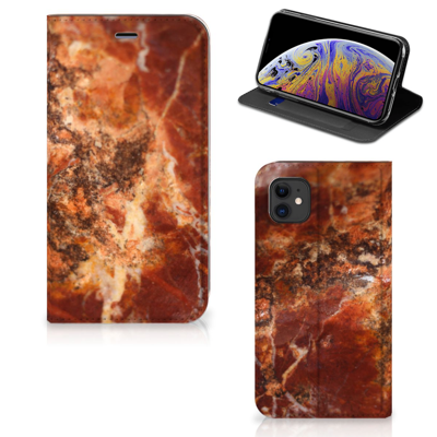 Apple iPhone 11 | Standcase | Marmer Bruin