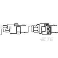 TE Connectivity TE AMP RF - Special Miniature Connectors 1053786-1 1 stuk(s) Package