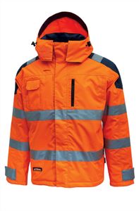 U-Power DEFENDER High Vis Winter Parka