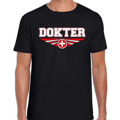 Dokter verkleedkleding t-shirt - voor heren - beroepen - cadeau - carnaval - verkleden - verjaardag