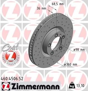 Remschijf SPORT REMSCHIJF COAT Z 460450652