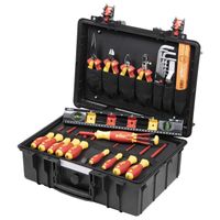 Wiha gereedschapskoffer 34-delig basic elektricien