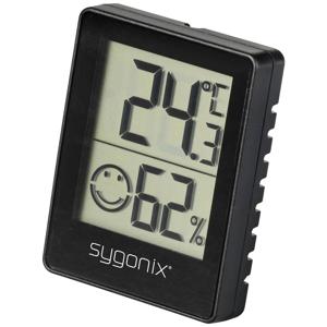 Sygonix Thermo- en hygrometer Zwart