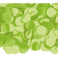 Luxe confetti - lime groen - zak 1 kilo - strooisels