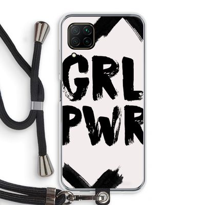 Girl Power #2: Huawei P40 Lite Transparant Hoesje met koord