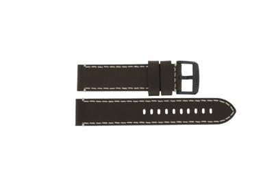 Horlogeband Tissot T1166173604700 / T600043873 XL Leder Bruin 22mm