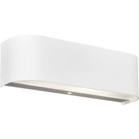 LED Wandlamp 6W Warm Wit 3000K Rechthoekig Mat Wit Aluminium OSRAM