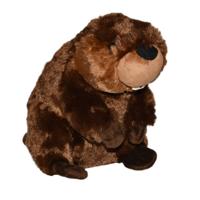 Wild Republic knuffel Bever - pluche - 30 cm - bruin - knuffeldier