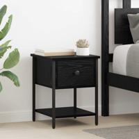 Nachtkastje 2 pcs Oud hout 35 x 35 x 20 cm Bewerkt hout