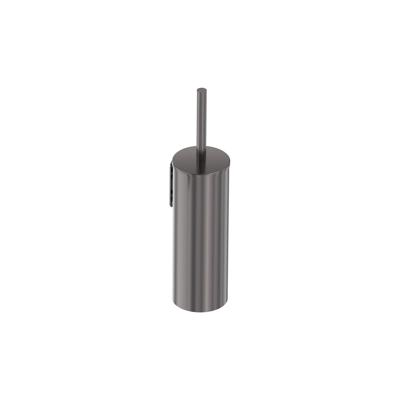 Toiletborstel MAY Wandmodel Geborsteld Carbon Black PVD