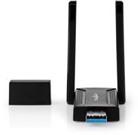 Nedis netwerk-dongel | wi-fi | ac1200 | 2.4/5 ghz (dual band) | usb3.0 | wi-fi-snelheid totaal: 1200 mbps | windows 10 / windows 11 / windows 8 - wsnwa1210bk