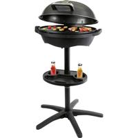 Profi Cook PC-BQS 1303 Staande grill Elektrisch Thermometer in deksel, Anti-aanbaklaag, CoolTouch-behuizing Zwart