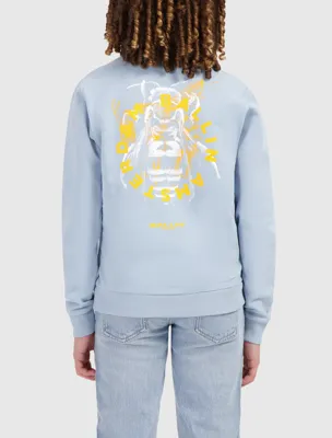 Ballin Amsterdam Sweater Kids Lichtblauw - Maat 152 - Kleur: Lichtblauw | Soccerfanshop