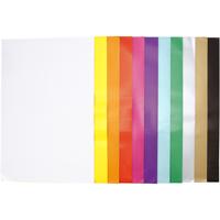 Creativ Company Glanspapier, vel 32x48 cm, 80 gr, diverse kleuren, 11x25 vel/ 1 doos