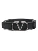 Valentino Garavani ceinture Toile Iconographe - Noir - thumbnail