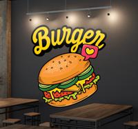 Sticker Hamburger