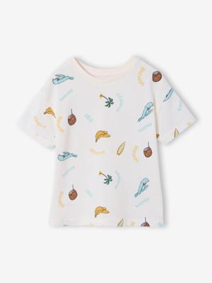 T-shirt met korte mouwen wit