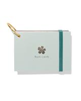 HEMA Flashcards met ring en elastiek (groen) HEMA Flashcards met ring en elastiek (groen)