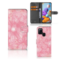 Samsung Galaxy A21s Hoesje Spring Flowers - thumbnail