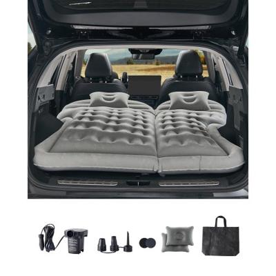 VEVOR Auto Luchtbed Opblaasbaar Luchtbed Camping Kofferbak Matras Grijs