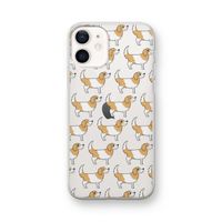 Doggy: iPhone 12 mini Transparant Hoesje