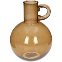 Vaas glas bruin 12x12x17.5 cm HD Collection - Hd collection