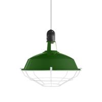 Lampenkap industrieel met kooi &apos;Haven&apos; gat e27 fitting 40 cm