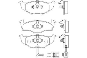 Remblokken set 2186801