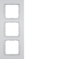 Berker 10136424 veiligheidsplaatje voor stopcontacten Aluminium