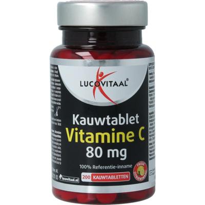 Lucovitaal vitamine c 80mcg citroen