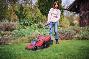 Einhell GC-EM 1000/32 Grasmaaier Elektrisch Instelbare trekstang, Instelbare maaihoogte 1000 W Snijbreedte max. 32 cm
