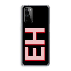 Monogram: OnePlus 9 Pro Transparant Hoesje