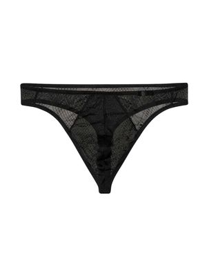 HOM - G-String - Kim - zwart, Maat:S