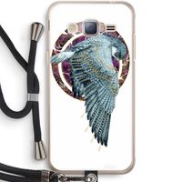 Golden Falcon: Samsung Galaxy J3 (2016) Transparant Hoesje met koord