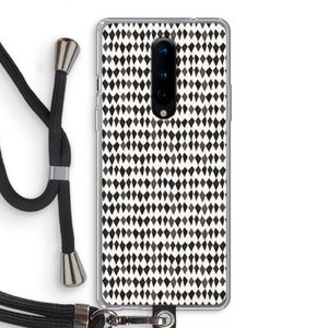 Crazy shapes: OnePlus 8 Transparant Hoesje met koord