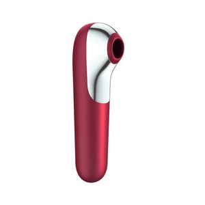 Satisfyer - Dual Love Air Pulse Vibrator - Red