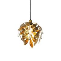 QAZQA Vintage hanglamp antiek goud 30 cm - Linden