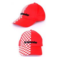 Carnaval Brabant thema baseballcap - rood/wit - voor volwassenen - Brabander - verkleed pet - thumbnail